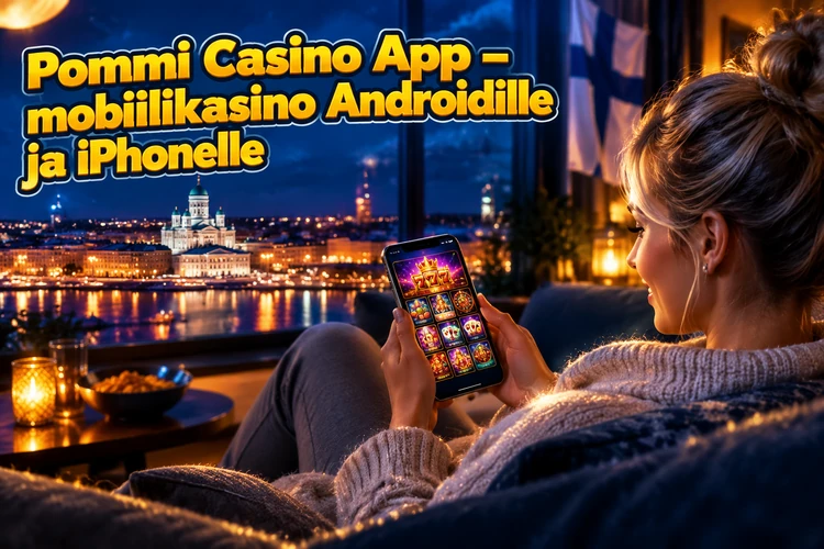App Pommi Casino - mobiilikasino Androidille ja iPhonelle