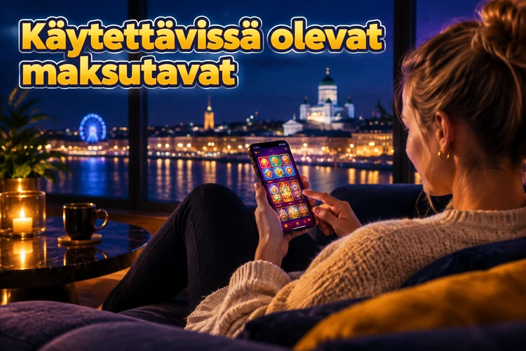 Käytettävissä olevat maksutavat